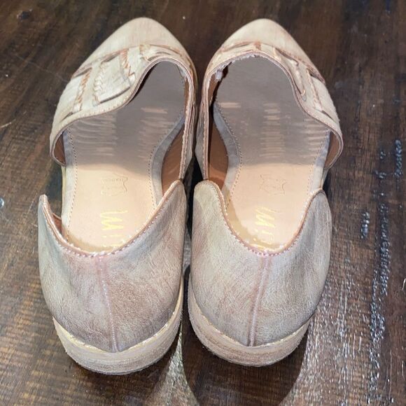 Women’s Mi.iM Woven pointed flats tan size 6 - Picture 5 of 8